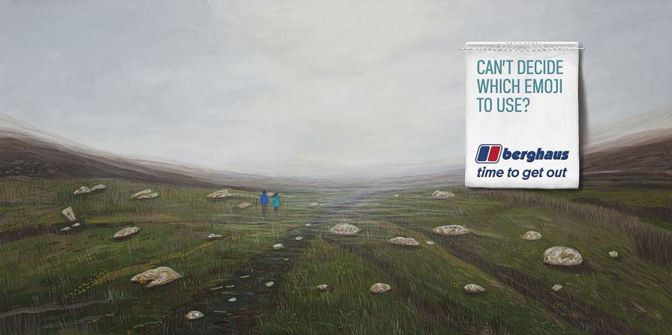 Berghaus - Time to Get Out - Emoji - landscape