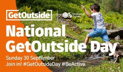National GetOutside Day email banner