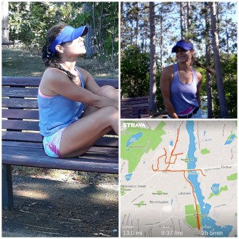 Sheila Pereira and her route in Worcester, Massachusetts