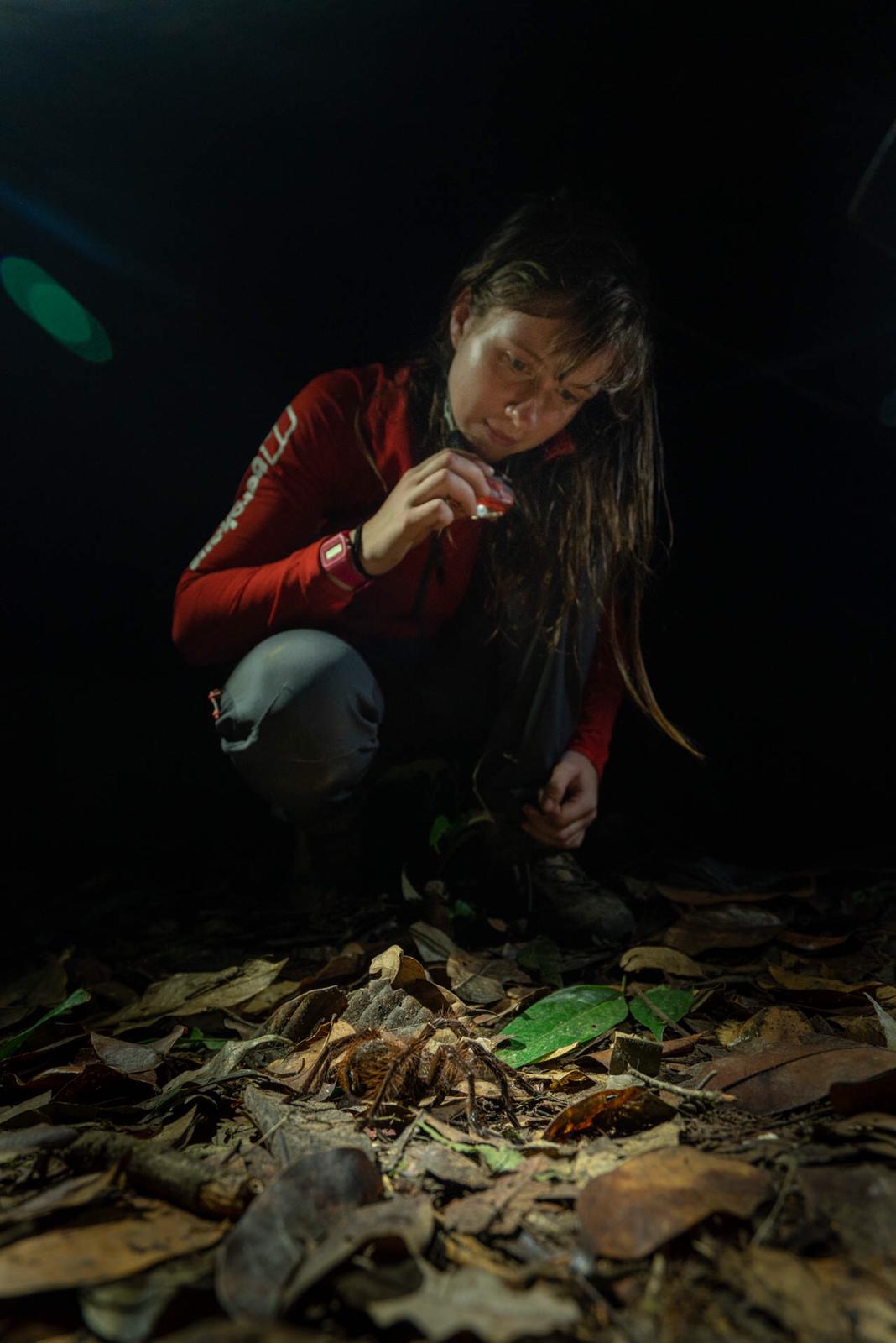 Anna Taylor meets one of the locals - photo Coldhouse Collective & Berghaus